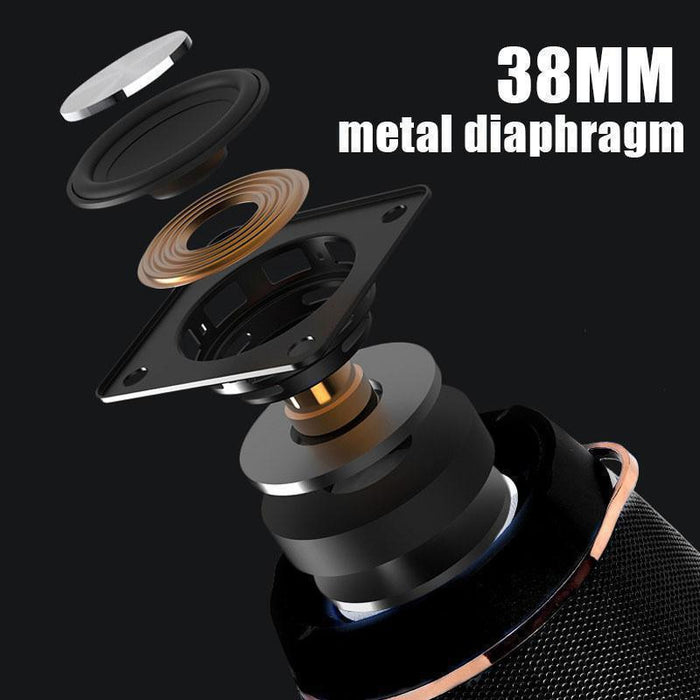 RhythmPeak - Portable Bluetooth 5.1 Speaker