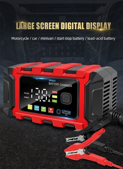 AmpGuardian - 12V Smart Battery Charger