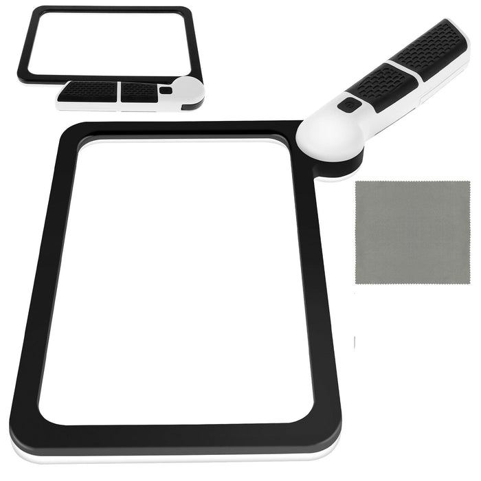 EasyRead - Full Page Magnifying Glass with Light