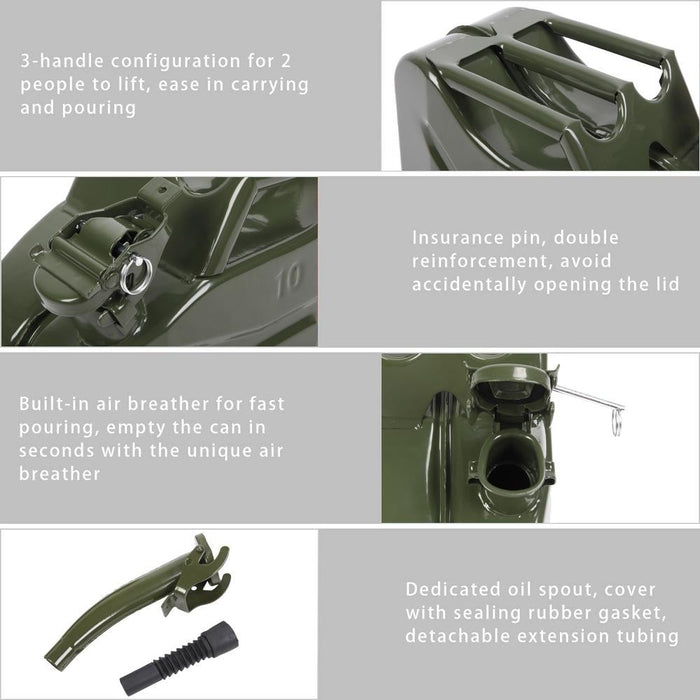 TankMate – Durable Fuel Can 10L