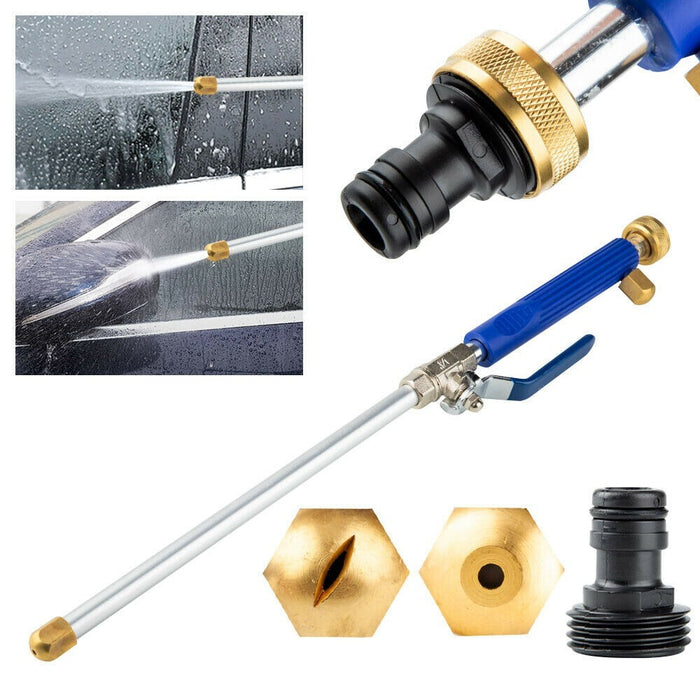 HydroBoost - High-Pressure Water Wand for Garden Hoses