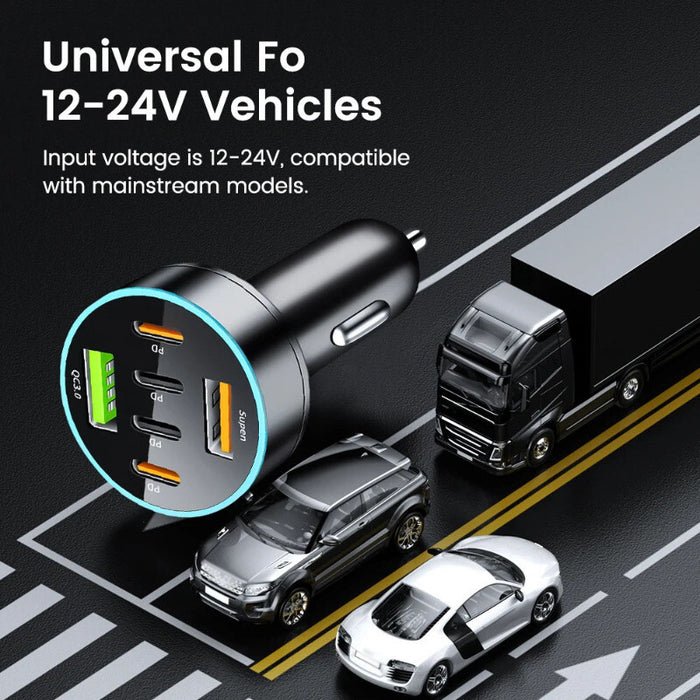 VoltMax 6-Port – Fast Car Charger