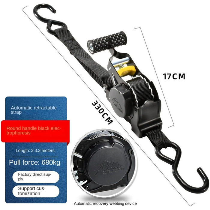 CargoLock - Heavy-Duty Ratchet Straps