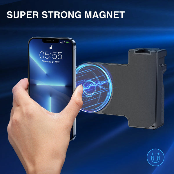 SnapGrip Pro – Magnetic Phone Camera Handle