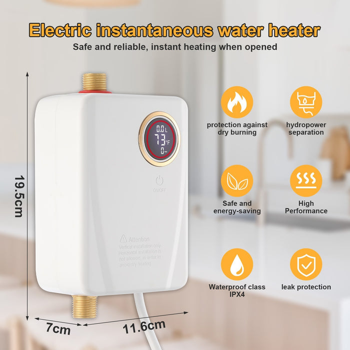 ZenHeat – Tankless Electric Water Heater