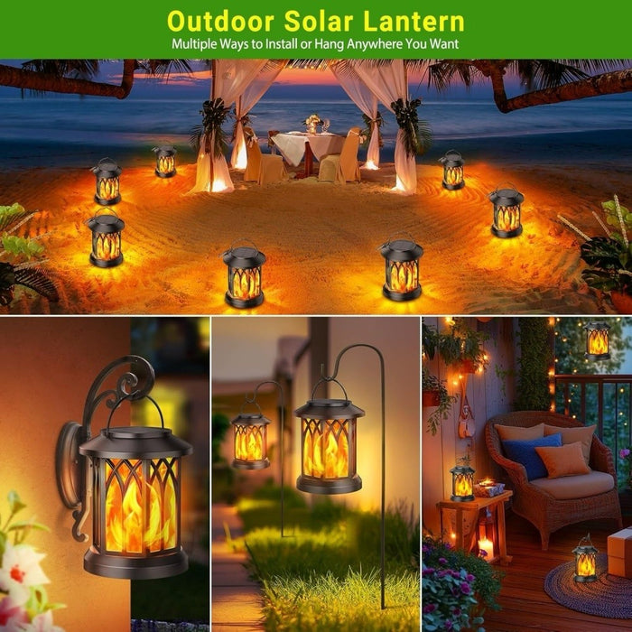 Twilight Ember - Solar Lanterns Outdoor