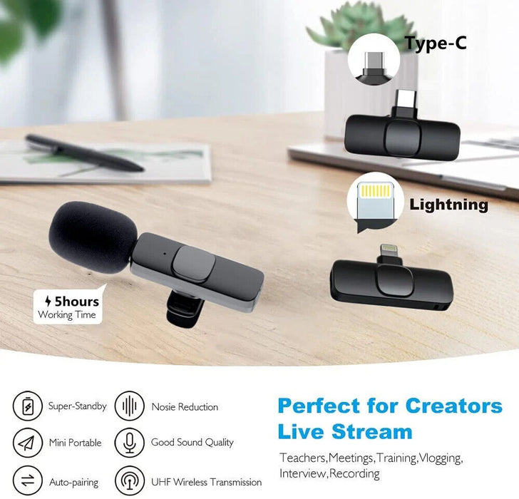 ClipMic Air - Wireless Microphone for iPhone