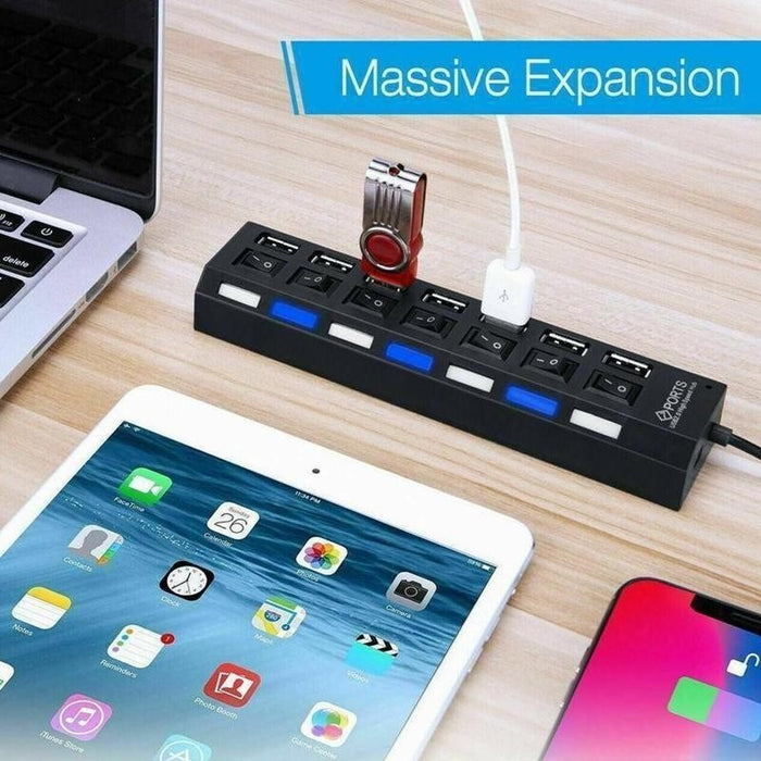 PortSphere - High-Speed USB Hub 3.0