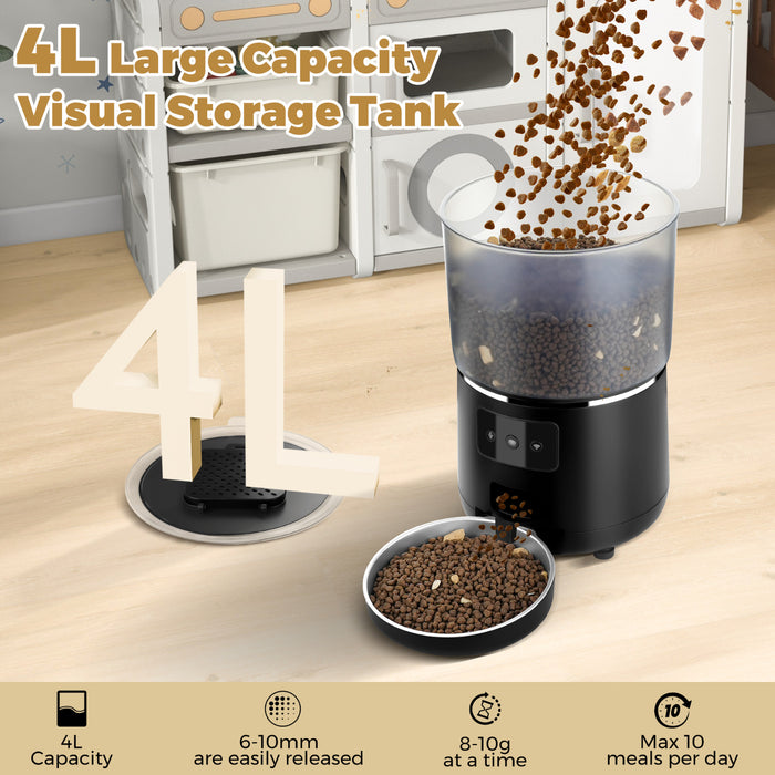 FeedFlow - Automatic Pet Feeder with Smart App Control