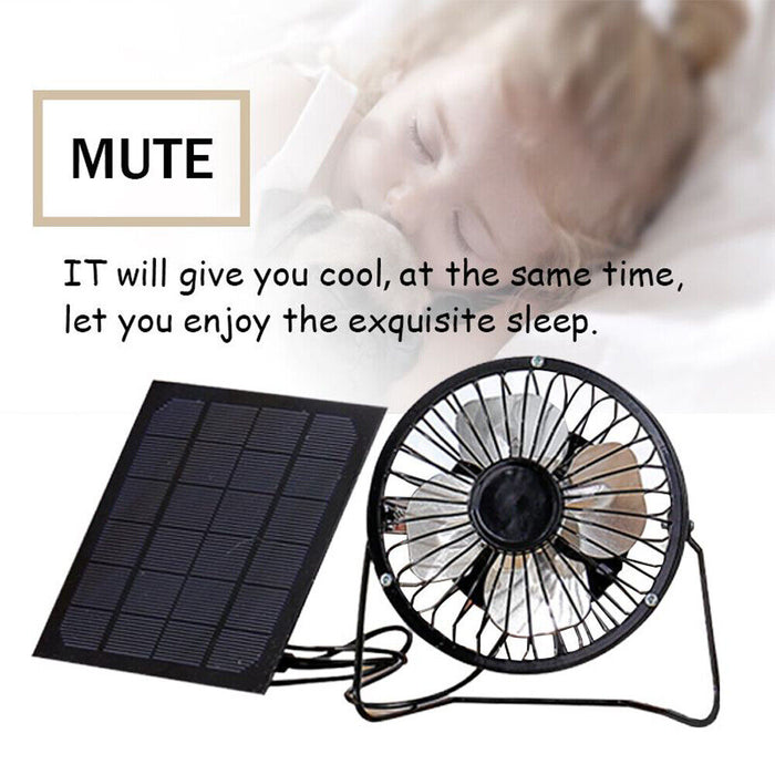 SunCool Breeze - Solar Powered Fan