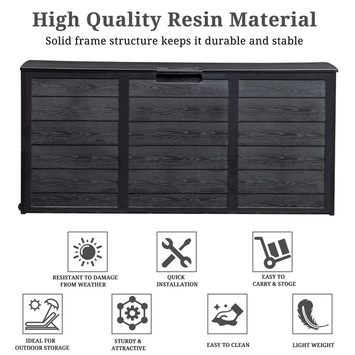 EcoDeck - Outdoor Patio Storage Deck Box