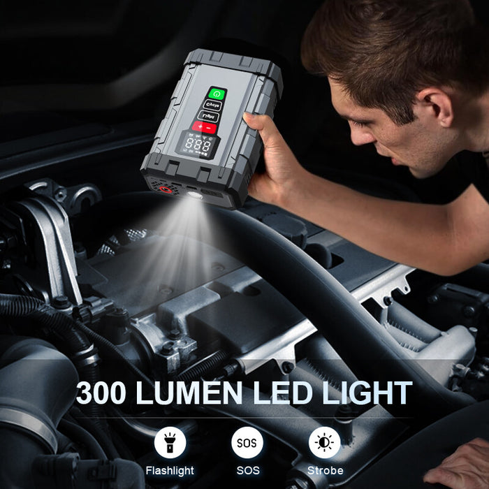 VoltX7 - Portable Car Jump Starter with Air Compressor