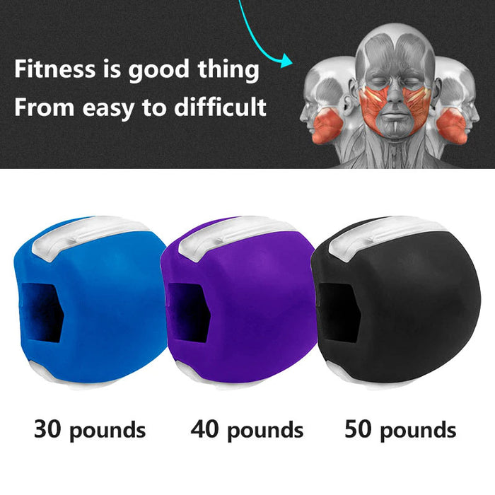 FaceFlex - Jawline Exerciser 3-Pack