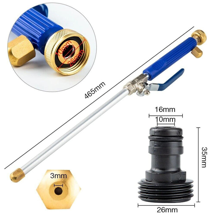 HydroBoost - High-Pressure Water Wand for Garden Hoses