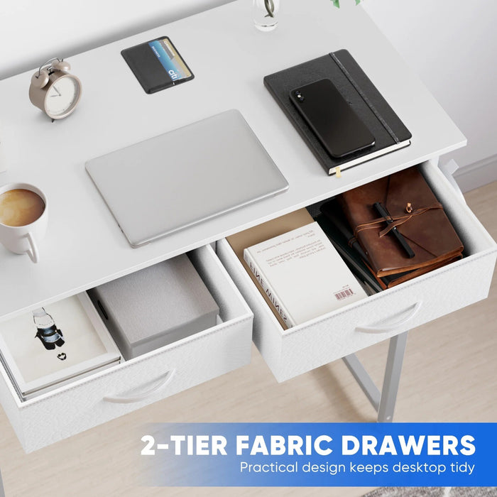 SpaceWise - Small Study Table with Drawers