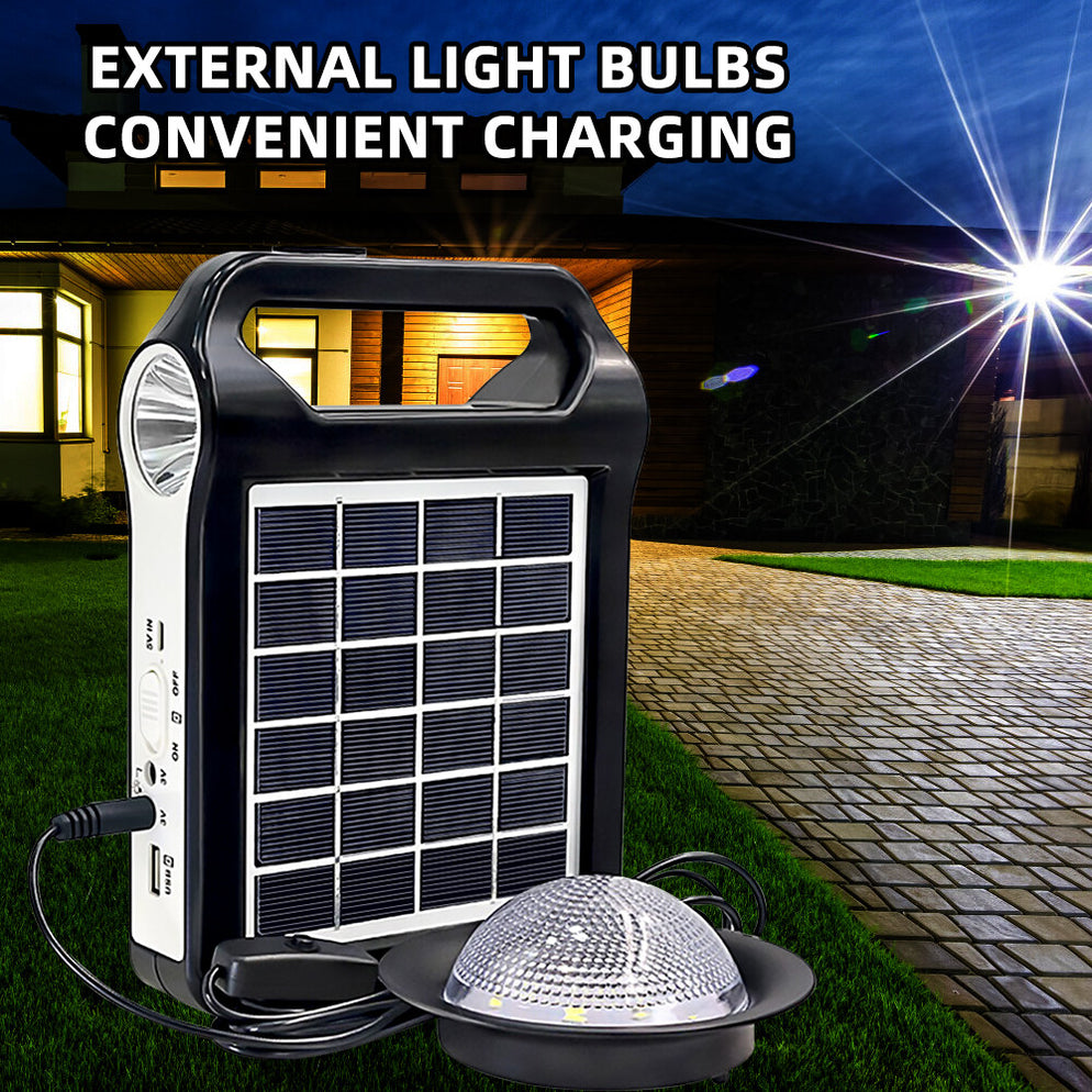 Portable Solar LED Light | USB Rechargeable Lantern | Solar Charging ...