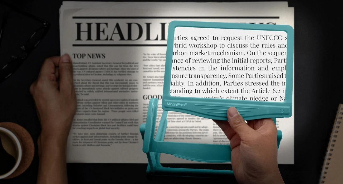 CraftLight - LED Magnifying Glass with Stand
