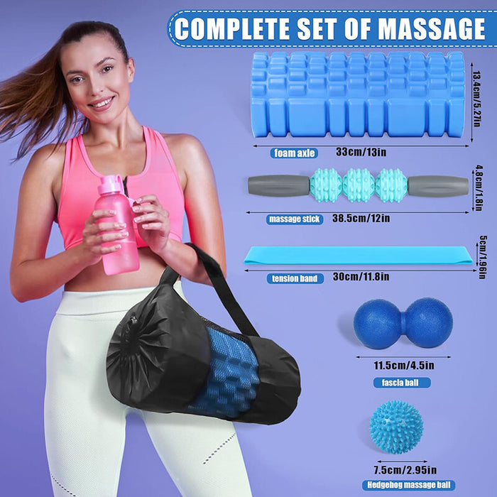 RollRestore - 6 in 1 Foam Roller Set