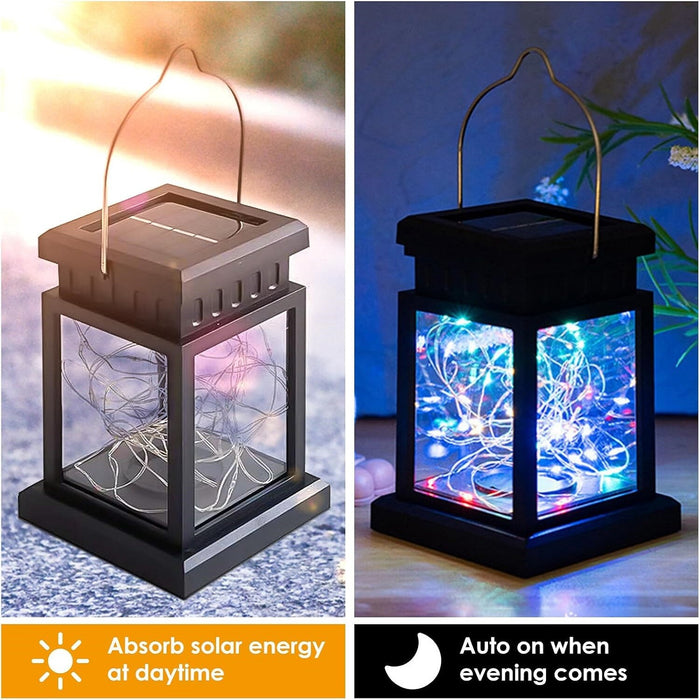 Solarique - Solar Hanging Candle Lanterns