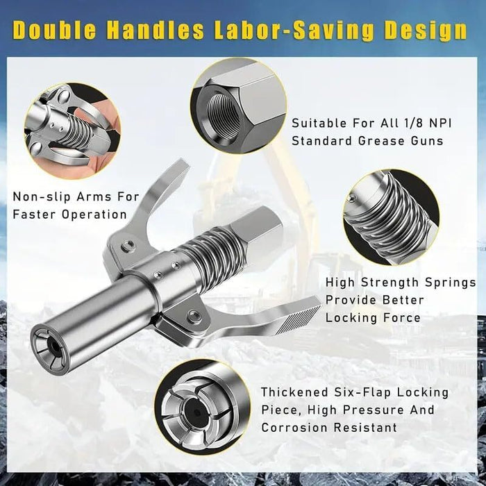 MaxTorque Clip - Grease Gun Coupler