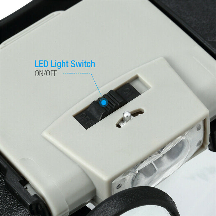 CraftSight  - Headband Magnifier with LED Light