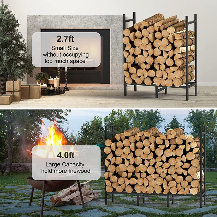 StackSure - Adjustable Firewood Rack