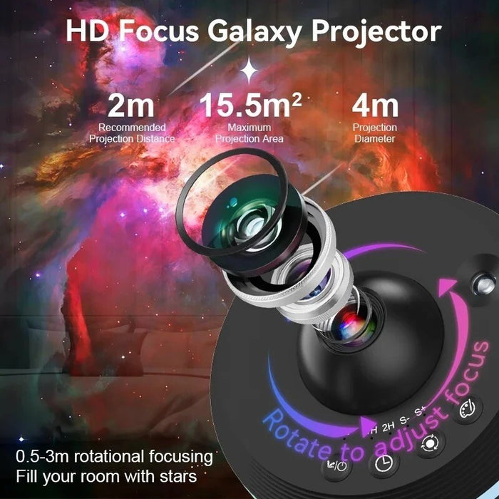 GalaxyLoom - 4K HD 3D Star Projector