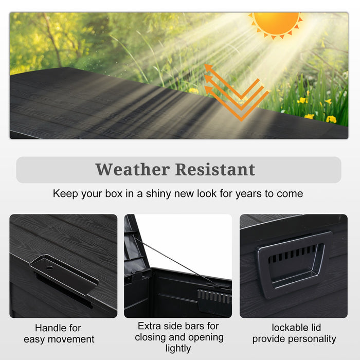 EcoDeck - Outdoor Patio Storage Deck Box