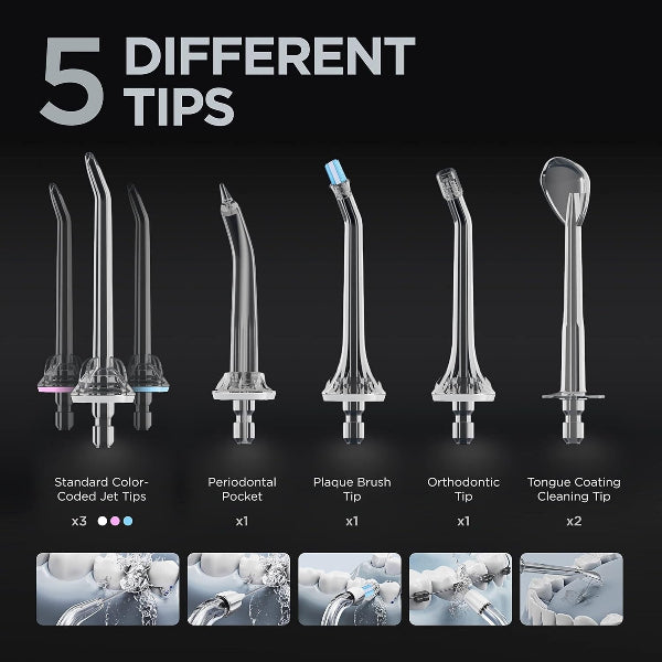AquaPulse Pro - Water Flosser for Teeth Cleaning