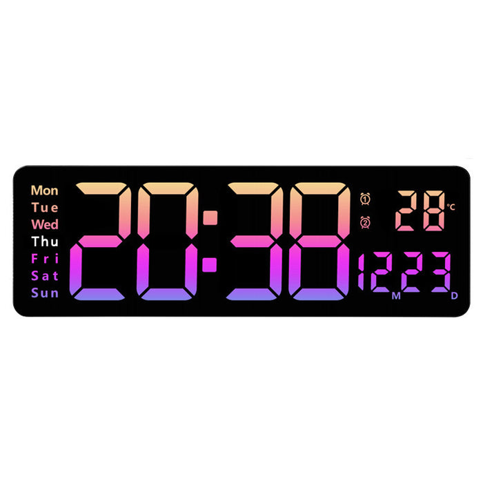 HomeBright - LED Digital Wall Clock