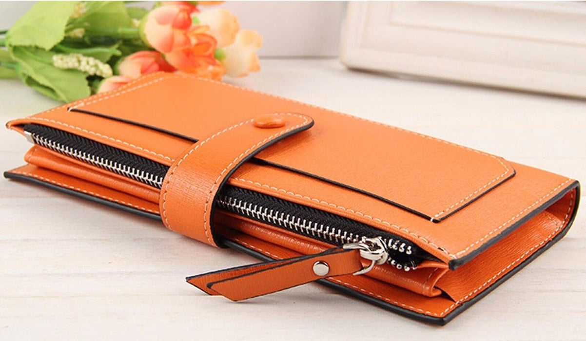 Classic Leather Wallet for Women