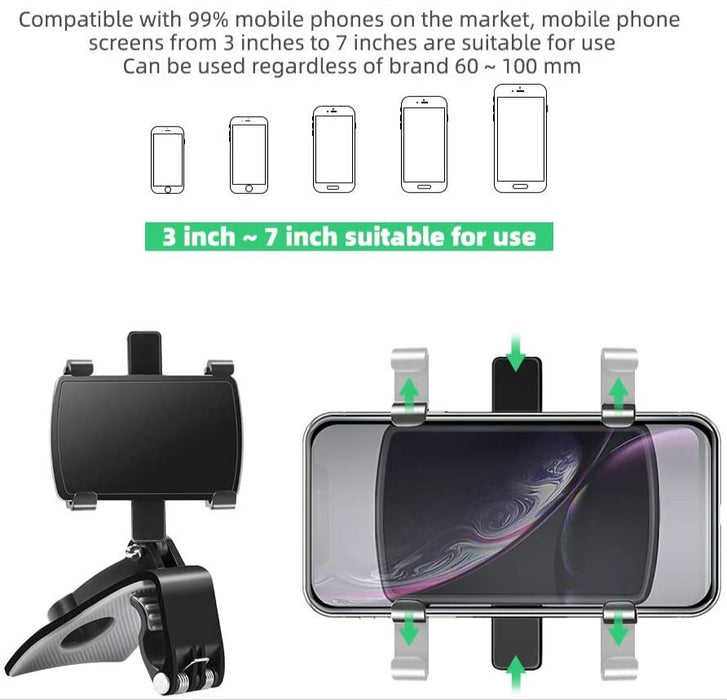 AutoFlex - Universal 360° Car Phone Mount