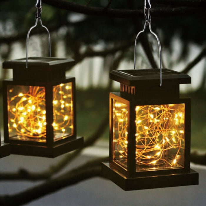Solarique - Solar Hanging Candle Lanterns
