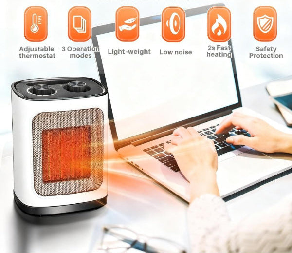 SilentHeat 1500 - Portable Ceramic Space Heater