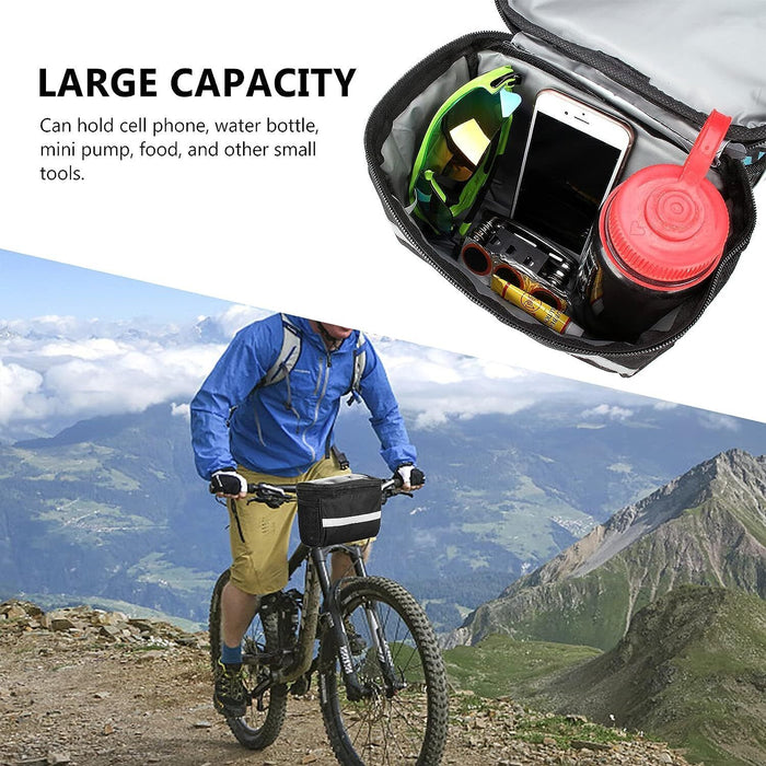 Versatile Bike Handlebar Bag