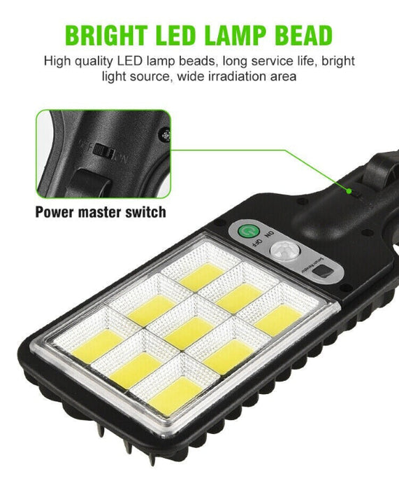 SunRayX - Solar Motion Sensor Light Outdoor
