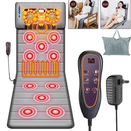 VibeEase - Full Body Massage Mat with Neck Massager