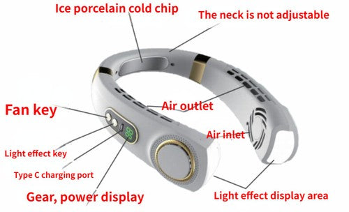 ChillHalo – Portable Neck Fan