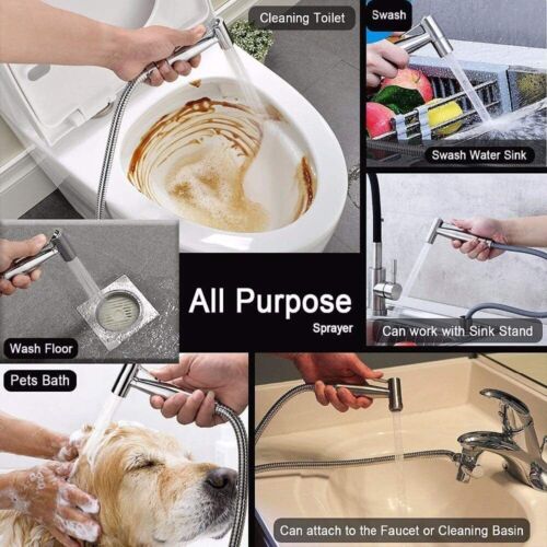 CleanFlow - Handheld Bidet Sprayer for Toilet