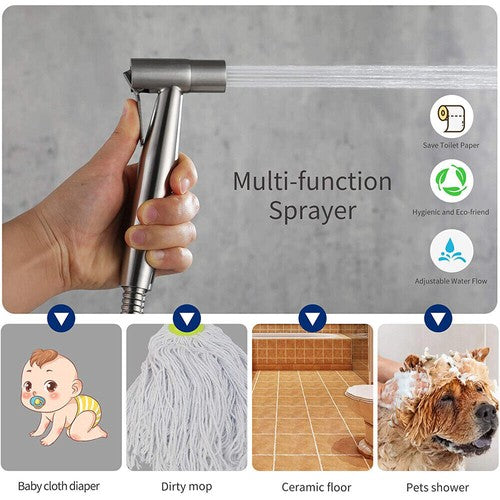 CleanFlow - Handheld Bidet Sprayer for Toilet