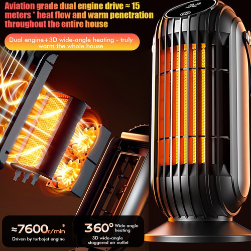 WarmSense Studio - PTC Ceramic Space Heater
