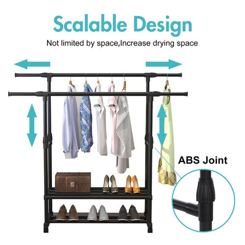 Storix Home – Clothes Rack with Wheels