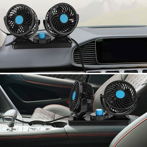 BreezeDrive Duo - Electric Car Fan