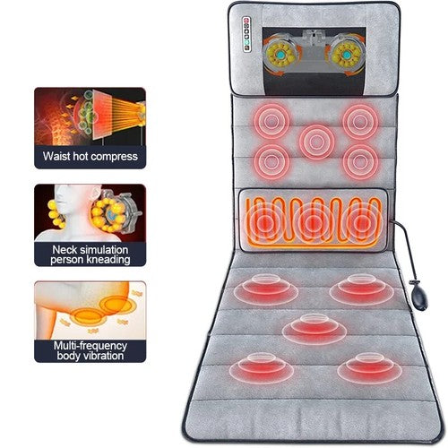 VibeEase - Full Body Massage Mat with Neck Massager