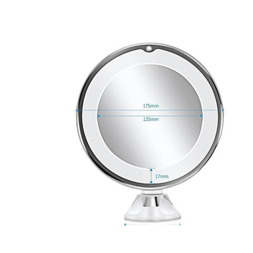 ReflektGo - Lighted Makeup Mirror with 10X Magnification