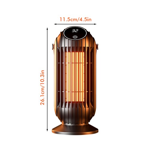 WarmSense Studio - PTC Ceramic Space Heater
