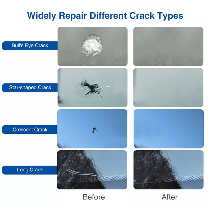 ClearFix Pro - Windshield Crack Repair Kit