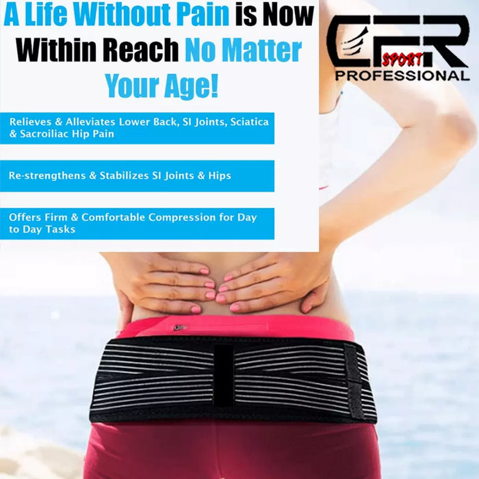 CoreFlex Relief - Adjustable Lumbar Support Belt