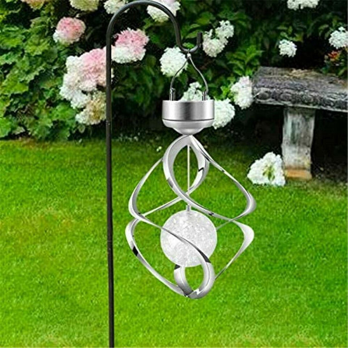 Color Changing Solar Wind Chimes