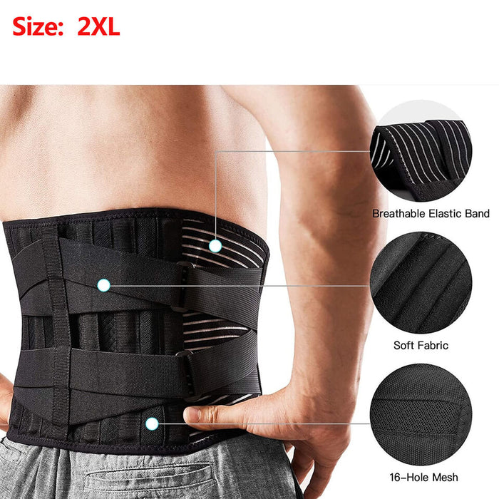 Lumbar Support Belt for Lower Back Pain